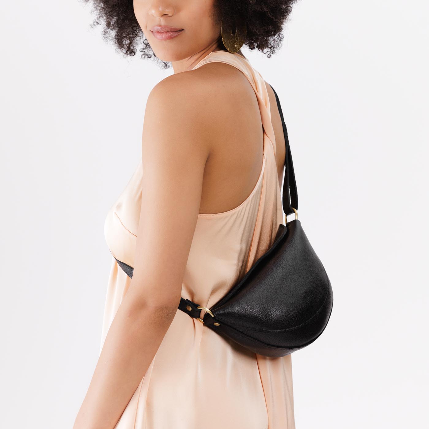 Full Grain Leather Sling Bag with Adjustable Strap | Koala