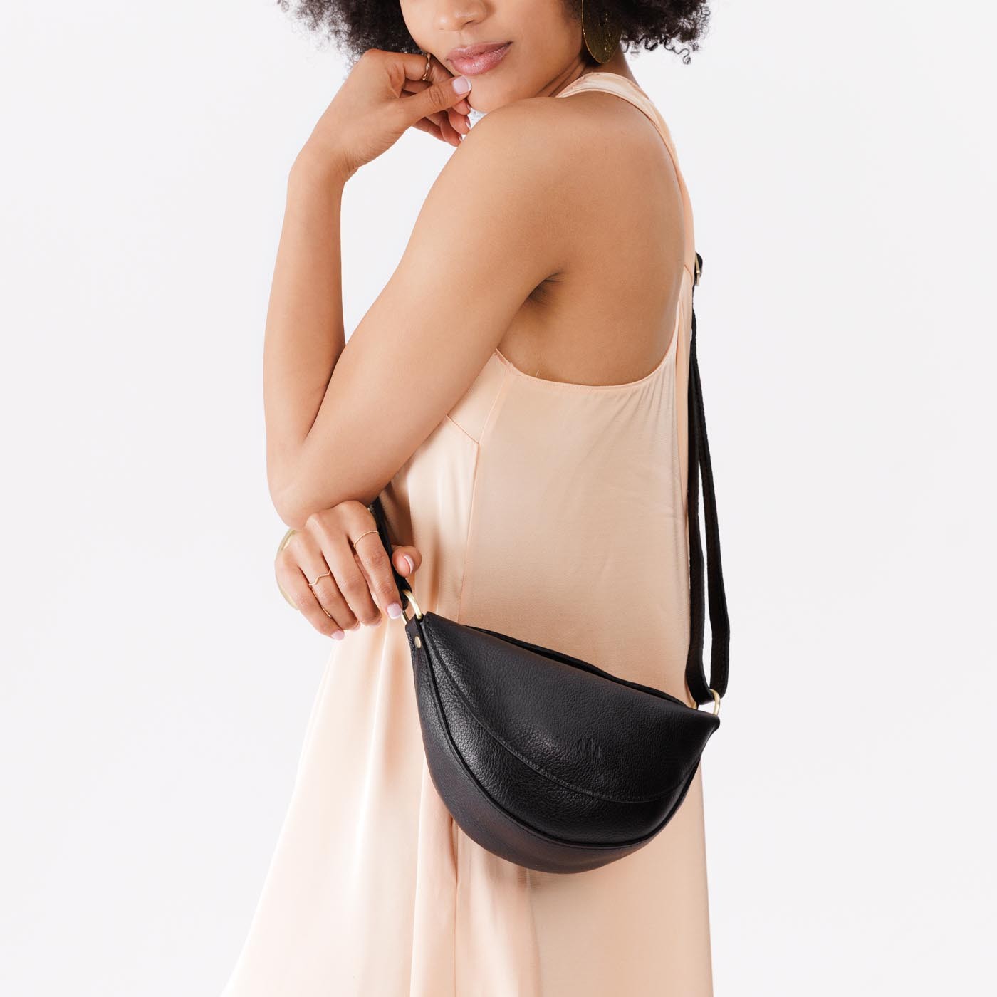 Full Grain Leather Sling Bag with Adjustable Strap | Koala