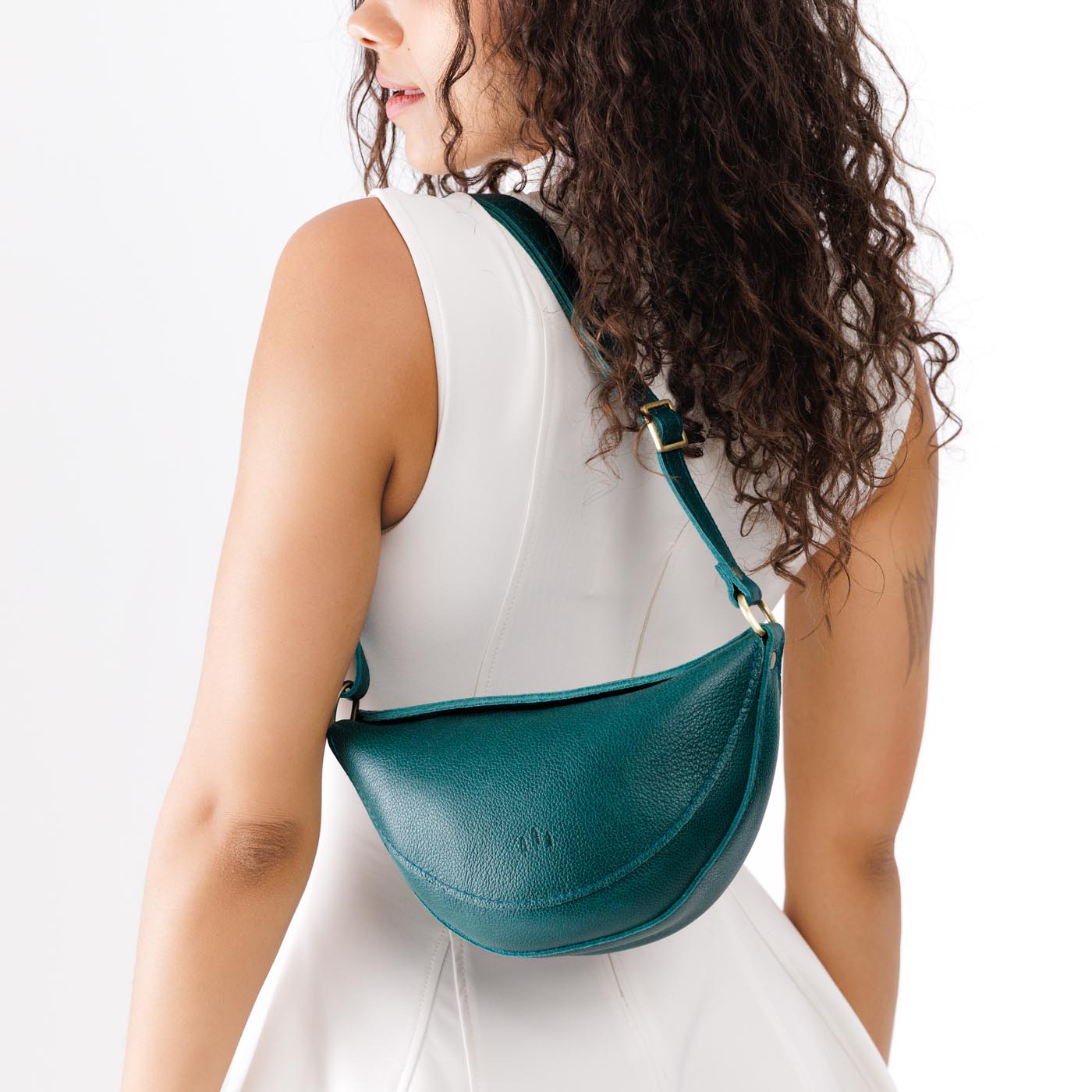 Full Grain Leather Sling Bag with Adjustable Strap | Koala