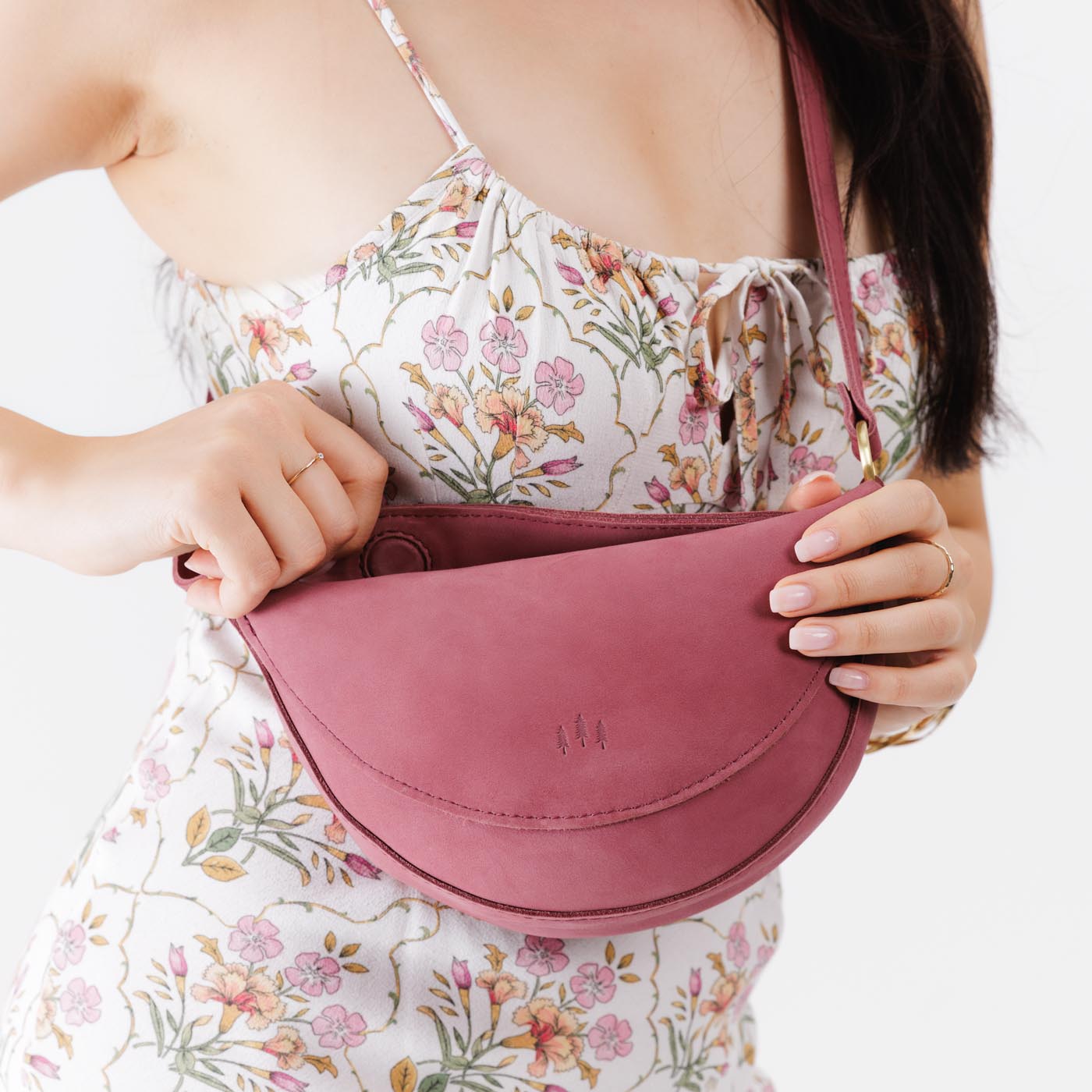 Full Grain Leather Sling Bag with Adjustable Strap | Koala