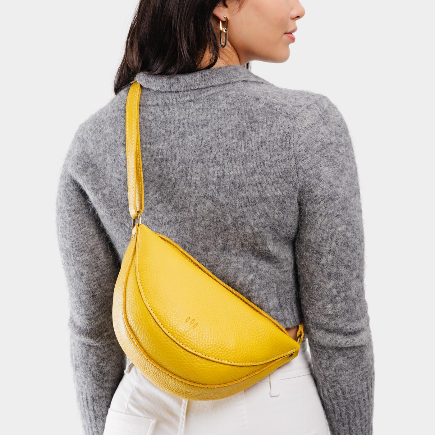 Full Grain Leather Sling Bag with Adjustable Strap | Koala