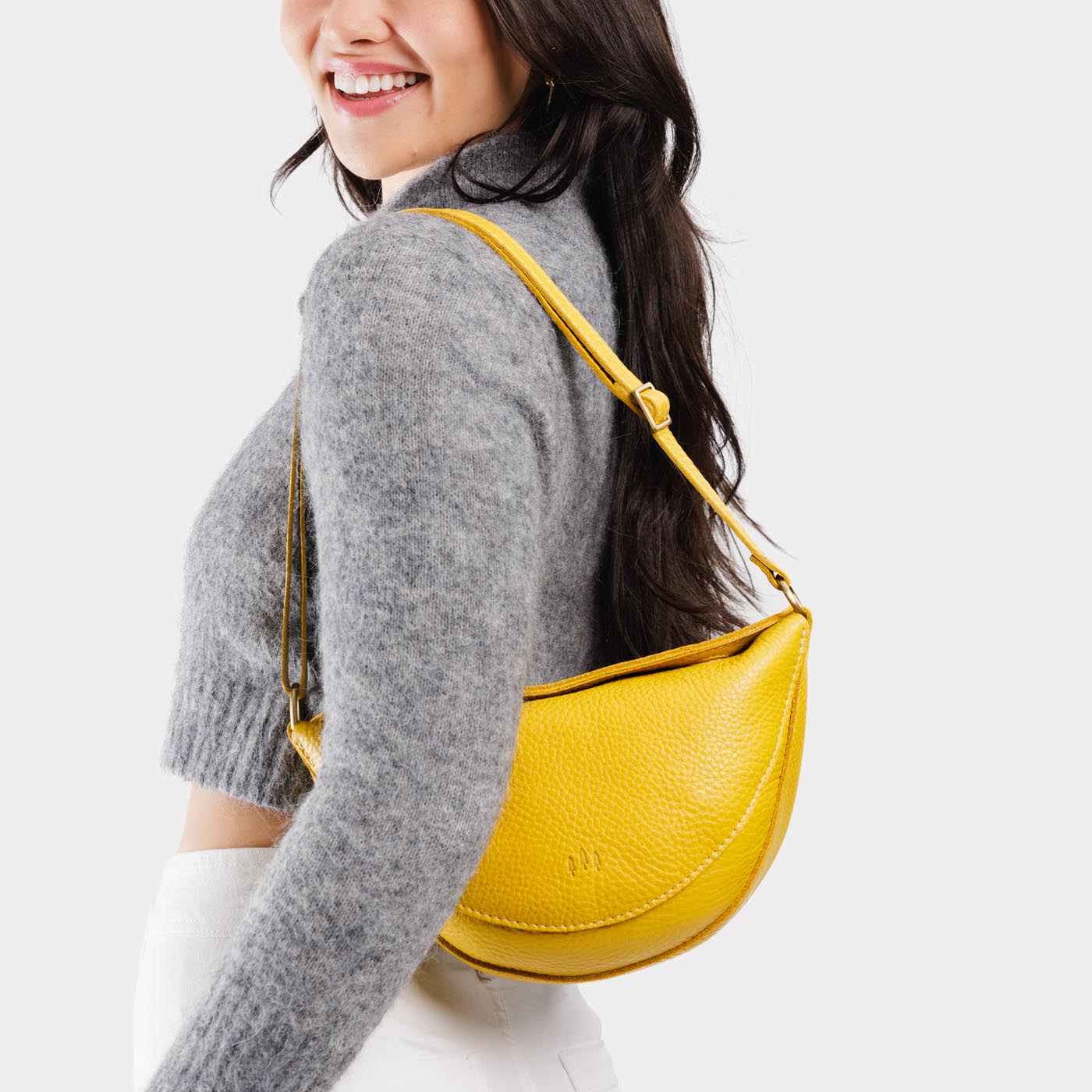 Full Grain Leather Sling Bag with Adjustable Strap | Koala