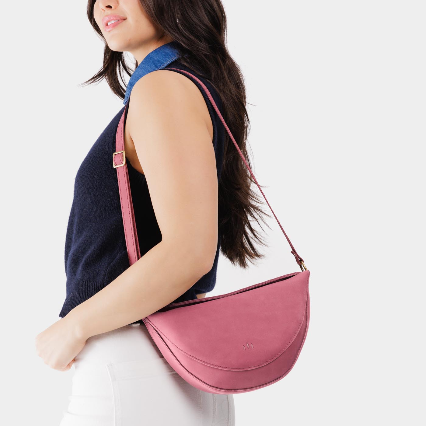Full Grain Leather Sling Bag with Adjustable Strap | Koala